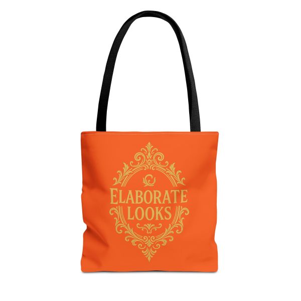 Elaborate Looks Orange Tote — Bold, Bright, Unmissable